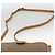 Gucci Borsa a Spalla Micro GG Supreme PVC Beige Oro 007 104 0098 Auth 174093 D'oro - vista 8