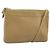 Céline Borsa a Spalla CELINE Trio in Pelle Beige Oro Auth BA10653 D'oro