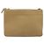 Céline Borsa a Spalla CELINE Trio in Pelle Beige Oro Auth BA10653 D'oro - vista 13