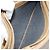 Céline Borsa a Spalla CELINE Trio in Pelle Beige Oro Auth BA10653 D'oro - vista 21