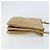 Céline Borsa a Spalla CELINE Trio in Pelle Beige Oro Auth BA10653 D'oro - vista 3