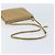 Céline Borsa a Spalla CELINE Trio in Pelle Beige Oro Auth BA10653 D'oro - vista 7