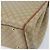 Céline CELINE Macadam Canvas Tote Bag PVC Beige Gold Auth ARZ058V Golden - Ansicht 16