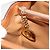 Céline CELINE Macadam Canvas Tote Bag PVC Beige Gold Auth ARZ058V Golden - Ansicht 22