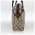 Sac à main Gucci GG Supreme Web Sherry Line PVC Beige Or 010 378 Auth ka3033 Doré - vue 4