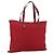 Borsa Tote Prada in Nylon Rosso Argento Auth gh1824