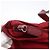 Borsa Tote Prada in Nylon Rosso Argento Auth gh1824 - vista 10