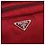 Borsa Tote Prada in Nylon Rosso Argento Auth gh1824 - vista 17