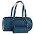 LOUIS VUITTON Borsa a Mano Epi Soufflot Blu M52225 LV Auth 171029A