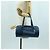 LOUIS VUITTON Borsa a Mano Epi Soufflot Blu M52225 LV Auth 171029A - vista 27