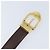 CINTURA LOUIS VUITTON Epi 90 cm Marrone moka LV Auth th6619 - vista 6
