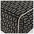 FENDI Zucchino Canvas Tote Bag Schwarz Grau Auth ka2926 Braun - Ansicht 15