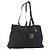 Borsa Tote FENDI in nylon nero e oro Auth th6603 D'oro