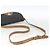 Borsa a spalla in tela a nido d'ape PVC nera e oro Christian Dior Auth ka2876 Nero D'oro - vista 7