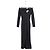 Courreges Schwarzes Kleid