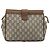 Borsa a Spalla GUCCI GG Plus Supreme PVC Beige Oro Auth 173828 D'oro - vista 2