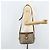 Borsa a Spalla GUCCI GG Plus Supreme PVC Beige Oro Auth 173828 D'oro - vista 22