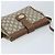 Borsa a Spalla GUCCI GG Plus Supreme PVC Beige Oro Auth 173828 D'oro - vista 6