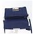 Prada Borsa a Spalla in Pelle Blu Argento Auth bs33613 - vista 9