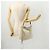 Bamboo Borsa a Spalla GUCCI in Camoscio Avorio Oro 001 2113 Auth fm5113 D'oro Crudo - vista 21