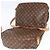 LOUIS VUITTON Borsa a Spalla Monogram Saumur 35 M42254 LV Auth ka3044 Monogramma - vista 18