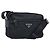 Borsa a Spalla PRADA in Nylon Nero Argento Auth BA10971