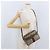 Borsa a Spalla Gucci GG Supreme Web Sherry Line PVC Beige Oro Auth BA11250 D'oro - vista 23