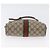 Borsa a Spalla Gucci GG Supreme Web Sherry Line PVC Beige Oro Auth BA11250 D'oro - vista 5