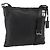 Borsa a Spalla in Pelle Nera e Argento GUCCI 148476 Auth ka2890 Nero