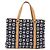 Céline Borsa a mano in tela Macadam C di CELINE, blu navy e oro, autentica BSZ358V D'oro - vista 2
