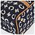 Céline Borsa a mano in tela Macadam C di CELINE, blu navy e oro, autentica BSZ358V D'oro - vista 9