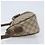 Gucci Borsa GG Supreme Web Sherry Line in PVC beige e rosso 89 02 032 Auth ka2995 - vista 4