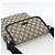 Gucci Bolsa de Ombro GG Supreme PVC Marinho Prata 223666 Auth ka2896 Azul marinho - vista 6
