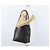Borsa a spalla Vala Chain in pelle nera e argento di Salvatore Ferragamo Auth BA11227 Nero - vista 20