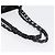 Borsa a spalla Vala Chain in pelle nera e argento di Salvatore Ferragamo Auth BA11227 Nero - vista 7