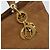 Christian Dior Borsa Lady Dior Canage in nylon marrone e oro Auth bs33840 D'oro - vista 17