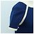 CHANEL Rippstrickkleid Cupra Blau CC Auth 158555M - Ansicht 5