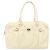 Sac à main Gancini en cuir blanc et argent de Salvatore Ferragamo Auth 166988 Argenté - vue 13