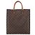 LOUIS VUITTON Monogram Sac Plat Handtasche M51140 LV Auth th6610 Monogramm - Ansicht 2