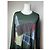 Comme Des Garcons Felpa astratta vintage da uomo Comme Des Garçons verde L - vista 13