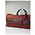 Duffle Borsa da viaggio vintage Yves Saint Laurent Rossa Nera - vista 11