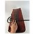 Duffle Borsa da viaggio vintage Yves Saint Laurent Rossa Nera - vista 13