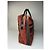 Duffle Borsa da viaggio vintage Yves Saint Laurent Rossa Nera - vista 8