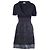 Autre Marque Midikleid Philosophy Alberta Ferretti Grau