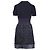 Autre Marque Midikleid Philosophy Alberta Ferretti Grau - Ansicht 3