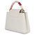 Borsa Capucines BB Louis Vuitton Rosa Bianco - vista 2