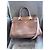Borsa Tote Double T in Camoscio di Tod's Marrone - vista 8