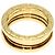Bulgari Anello Bvlgari B-zero1 2-Band in Oro Giallo - vista 4
