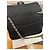 Borsa Chanel 2-in-1 in jersey trapuntato nero - vista 11