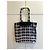 Borsa Chanel 2-in-1 in jersey trapuntato nero - vista 9